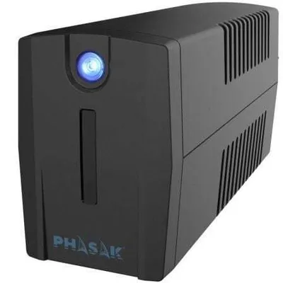 Zdjęcie produktu dla Phasak Ottima, Technologia line-interactive, 0,66 kVA, 380 W, Pseudo sine, 162 V, 290 V