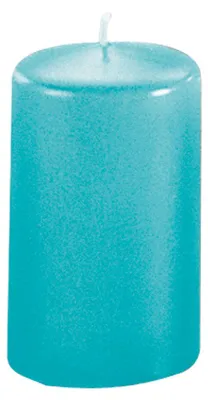 Produktbild von Kerzen Stumpenkerzen Candle türkis 100x60mm RAL Qualität 1 Stück