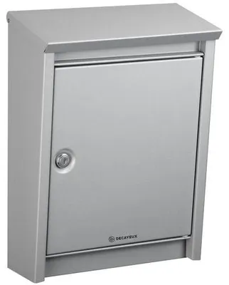 Image de Boîte aux lettres Decayeux D110 - Gris argenté