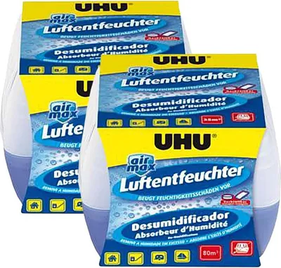 Produktbild von 2x UHU 47090 Luftentfeuchter Original 1000 g