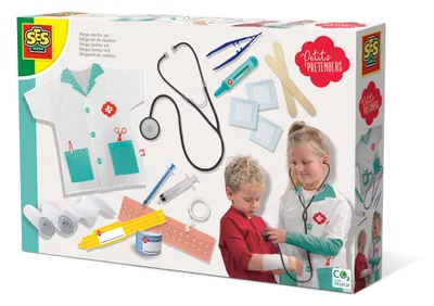 Produktbild von SES Creative Petits Pretenders Mega Doktor Set, Arzt, 3 Jahr(e)