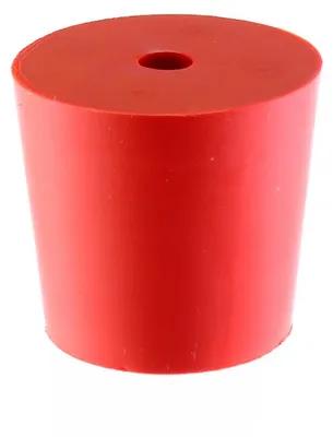 Produktbild von Gummistopfen mit Loch 24/18mm