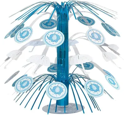 Productafbeelding van Blauer Elefant: Decoratie voor een babyshower, tafelversiering, model 21.5c