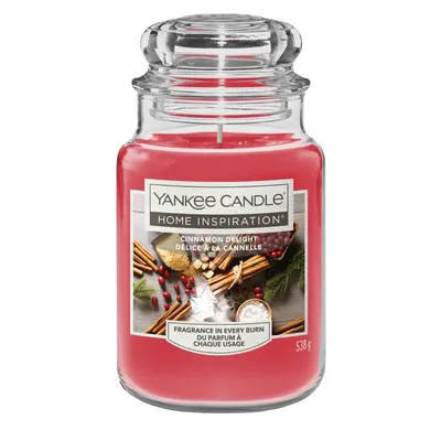 Obrázek produktu pro Yankee Candle vonná svíčka Classic ve skle velká Cinnamon Delight 538 g