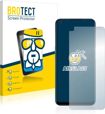 Produktbild von BROTECT Schutzglas für Oppo A72 Schutzfolie Panzer Folie Glas Display Schutz klar