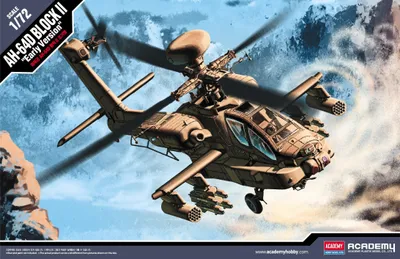 Obrázek produktu pro Model Kit vrtulník 12514 - U.S. ARMY AH-64D (1:72)