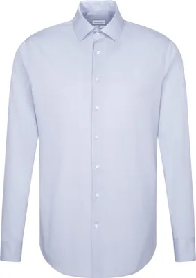 Produktbild von Seidensticker BUSINESS Hemd 72er Langarm Kent Slim-Fit Hellblau 39
