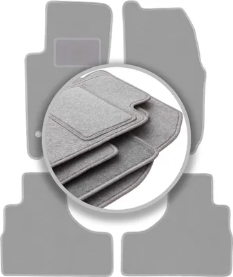 Produktbild von Graue Autofußmatten für: Jeep Cherokee Liberty KJ Offroad (2002-2007)