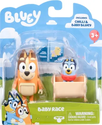 Produktbild von Bluey Chilli und Baby Bluey Zeichentrickfiguren-Set
