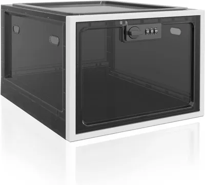 Image de Boîte verrouillable, grande boîte verrouillable pour les collations, les téléphones portables, les aliments et les médicaments, ainsi que pour ranger en toute sécurité des objets à la maison.