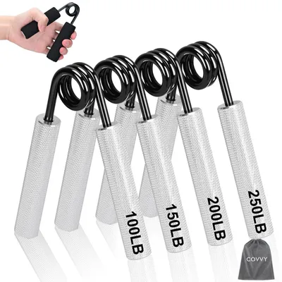Produktbild von Handtrainer Handkrafttrainer Griptrainer - Metall - 44 bis 113 kg - Vier Widerstandsstufen