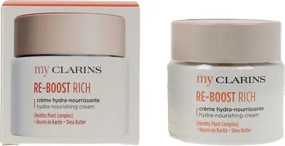 Obrázek produktu pro Clarins RE-BOOST, Denní krém, Ženy, Suchá pokožka, Citlivá pokožka, Obličej, Vyživující, Zklidňující, 50 ml