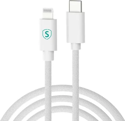 Zdjęcie produktu dla Cavo USB-C a Lightning da 1 m, Mfi, 27 W - Bianco