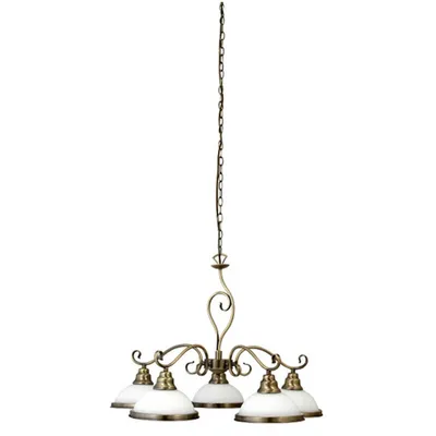 Produktbild von Rabalux 2755 Kronleuchter 5 Spots Elisett, E27, bronze-silber, rund, Klassisch, ø640mm