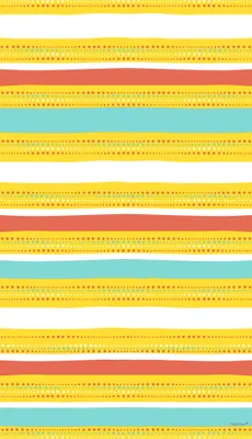 Produktbild von Tischdecke "Baya" (wasserabweisend) aus Airlaid 140 x 220 cm, 1 Stück - HAPPY PAPER - Streifendesign, bunte Streifen
