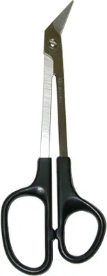Obrázek produktu pro Nůžky na pedikúru – černé – 18 cm – nerezová ocel – pro profesionální použití