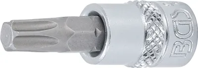 Zdjęcie produktu dla BGS technic Bit Socket, Stal chromowo-wanadowa, 20 mm, 38 mm, 20 g