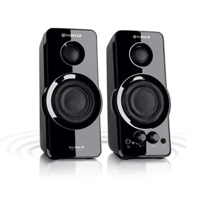 Produktbild von Woxter Big Bass 95, 2-Wege, 2.0 Kanäle, Kabelgebunden, 20 W, 50 - 20000 Hz, Schwarz