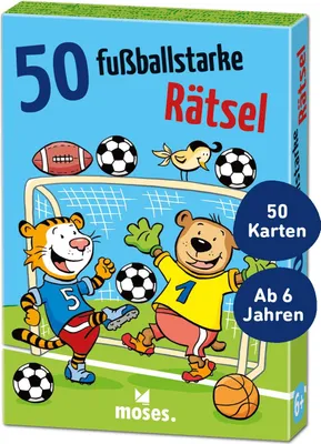 Produktbild von 50 fußballstarke Rätsel