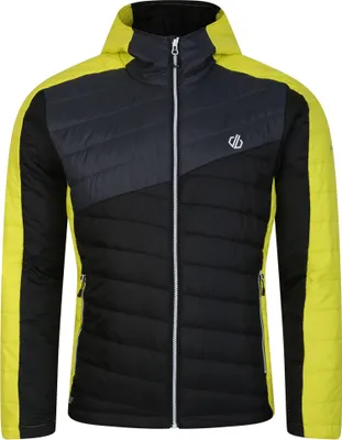 Produktbild von Dare 2B - "Touring" Steppjacke für Herren RG10287 (XXL) (Neon-Grün/Dunkler Sturm)