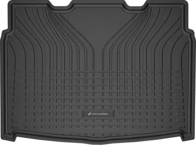Produktbild von WALSER Premium Kofferraumwanne für VW Tiguan (AD1, AX1) 01/2016-2023, variabler Ladeboden untere Position, 100% passgenaue Kofferraum Schutzmatte - EU, robuste Antirutschmatte Auto