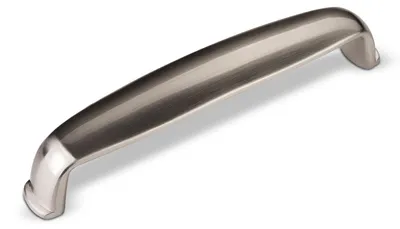 Immagine prodotto di Maniglia per mobili SOTECH Doron – Interasse 128 mm, effetto acciaio inossidabile