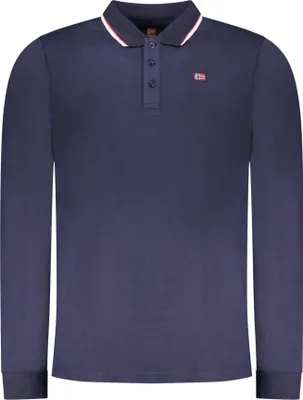 Immagine prodotto di Norvegia, 1963. Camicia polo da uomo in cotone, colore blu
