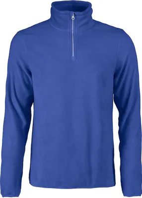 Produktbild von Dicker Fleece-Pullover PrinterRED Frontflip mit kurzem Kontrast-Reißverschluss, 280 g/m²