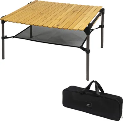 Produktbild von Tragbarer Camping-Aluminiumlegierungstisch Multifunktionaler abnehmbarer Picknick-Fischen-Grilltisch im Freien