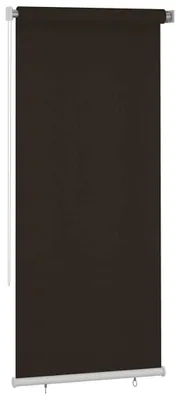 Produktbild von vidaXL Außenrollo 105 (B) x 230 (H) cm Braun HDPE