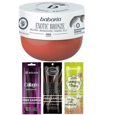 Immagine prodotto di Babaria Sun & Protect SPF0 Bronzing Cream + Freebies