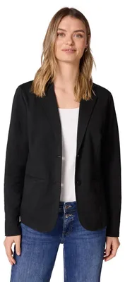 Productafbeelding van Street One Basic blazer van jersey, kleur zwart, maat 36