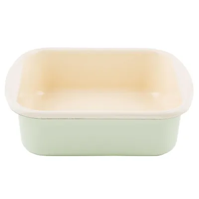 Produktbild von Riess Emaille Bratrohrpfanne Mini 22 cm rosa pastell