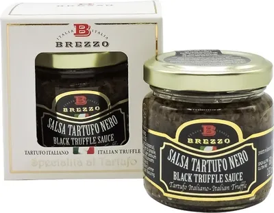 Produktbild von Brezzo Schwarze Trüffelsauce 80g - Trüffelspezialitäten