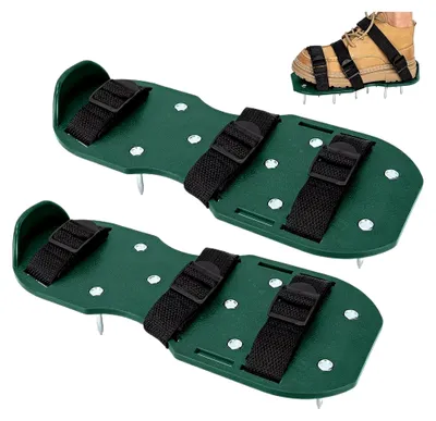 Produktbild von Spike Schuhe - Einstellbare 2 x Yard Belüfter für Garten und Hof mit robusten Spikes