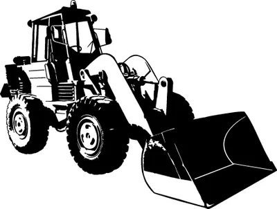 Produktbild von Radlader - Fadroma - Bagger - KFZ - Fahrzeug - Autoaufkleber