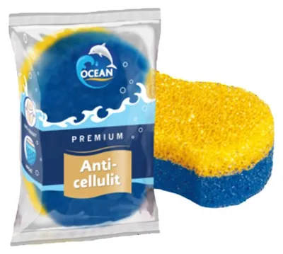 Imagen del producto de Esponja de baño y masaje anticelulítico