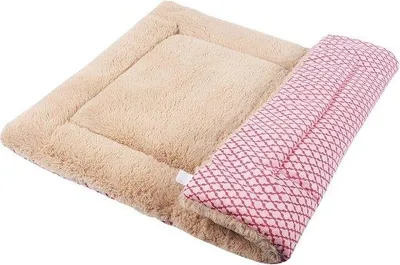 Obrázek produktu pro Měkká podložka pro psy, růžová, 90 x 70 cm, plyšová, ležák pro domácí mazlíčky XZ014