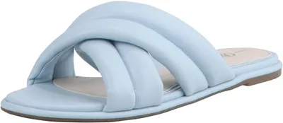 Produktbild von Buffalo Roelle - Slide - Imi Nappa - Light Blau Leder Größe: 37 Normal