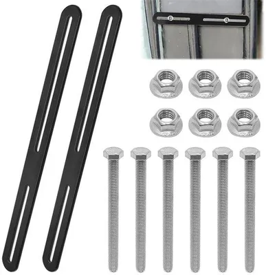 Produktbild von Briefumschlagmontage-Set aus Edelstahl - 280 x 24 mm