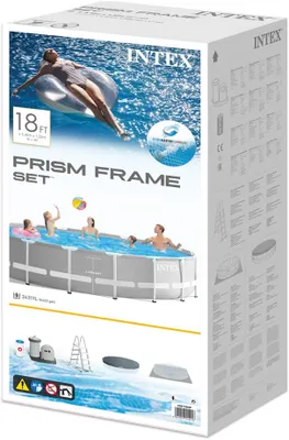 Immagine prodotto di Piscina Intex Prism Frame (26732GN), 549x122cm, inclusa pompa filtro 5678 l/h