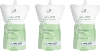 Produktbild von Elements Renewing Conditioner Nachfüllpack 3x1000 ml