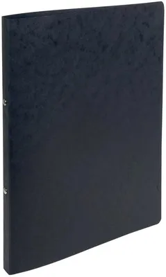 Produktbild von Ringbuch A4 Manila-Karton 15mm 2 Ringe schwarz Packung mit 20 Stück
