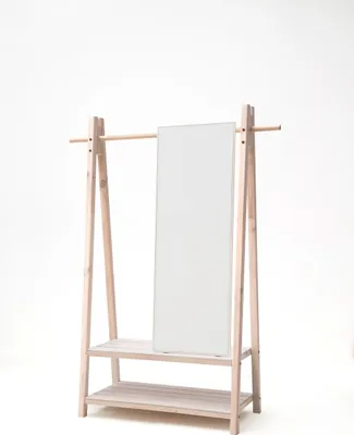 Produktbild von Diele Standgarderobe Garderobe Fichte Weiß