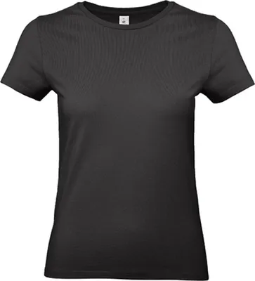 Produktbild von B&C TW04T | Damen T-Shirt / 100 E190 - Farbe: Black - Größe: L