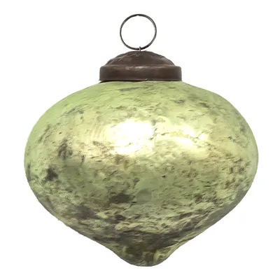 Immagine prodotto di Guaina natalizia Clayre & Eef Ø 7 cm in vetro verde