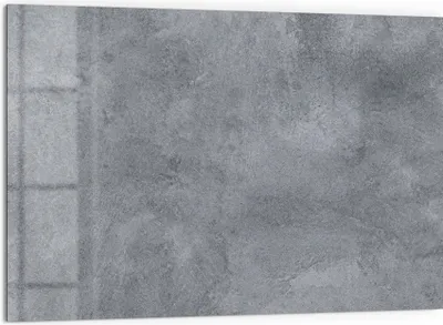 Produktbild von DEQORI Küchenrückwand Glas 60x40 cm 'Betonstruktur im Detail' Spritzschutz Bad Rückwand