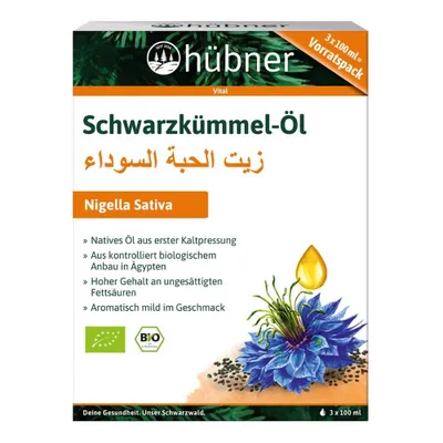 Produktbild von Schwarzkümmel-Öl - Nigella Sativa 3x100ml Vorratspack