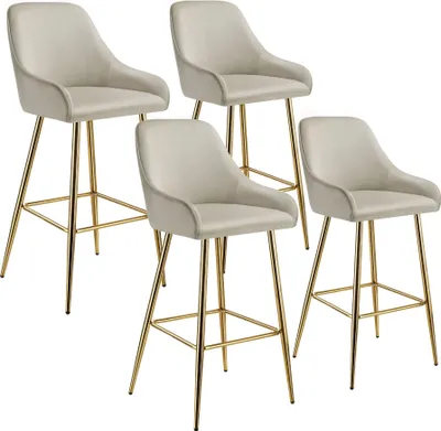 Produktbild von tectake® Barstuhl Avane 48,5 x 57 x 108 cm, Belastbarkeit 120 kg
