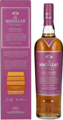 Produktbild von The Macallan EDITION N° 5 Highland Single Malt 48,5% Vol. 0,7l in Geschenkbox
